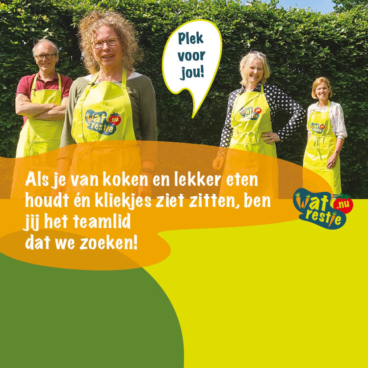 Plek voor jou!